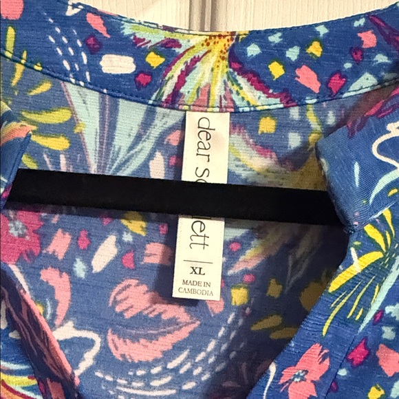 Vibrant Blue Sleeveless Dress - Picture 2 of 3